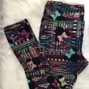 Disney LuLaRoe Leggings, TC!!
